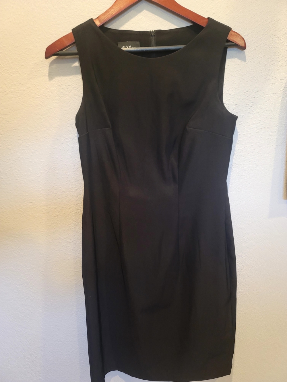 ALYX Black Sleeveless Midi Sheath Dress